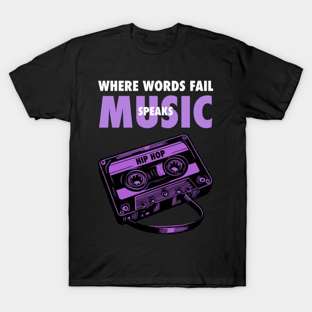 Music Hip hop T-Shirt by Rekayasabumi